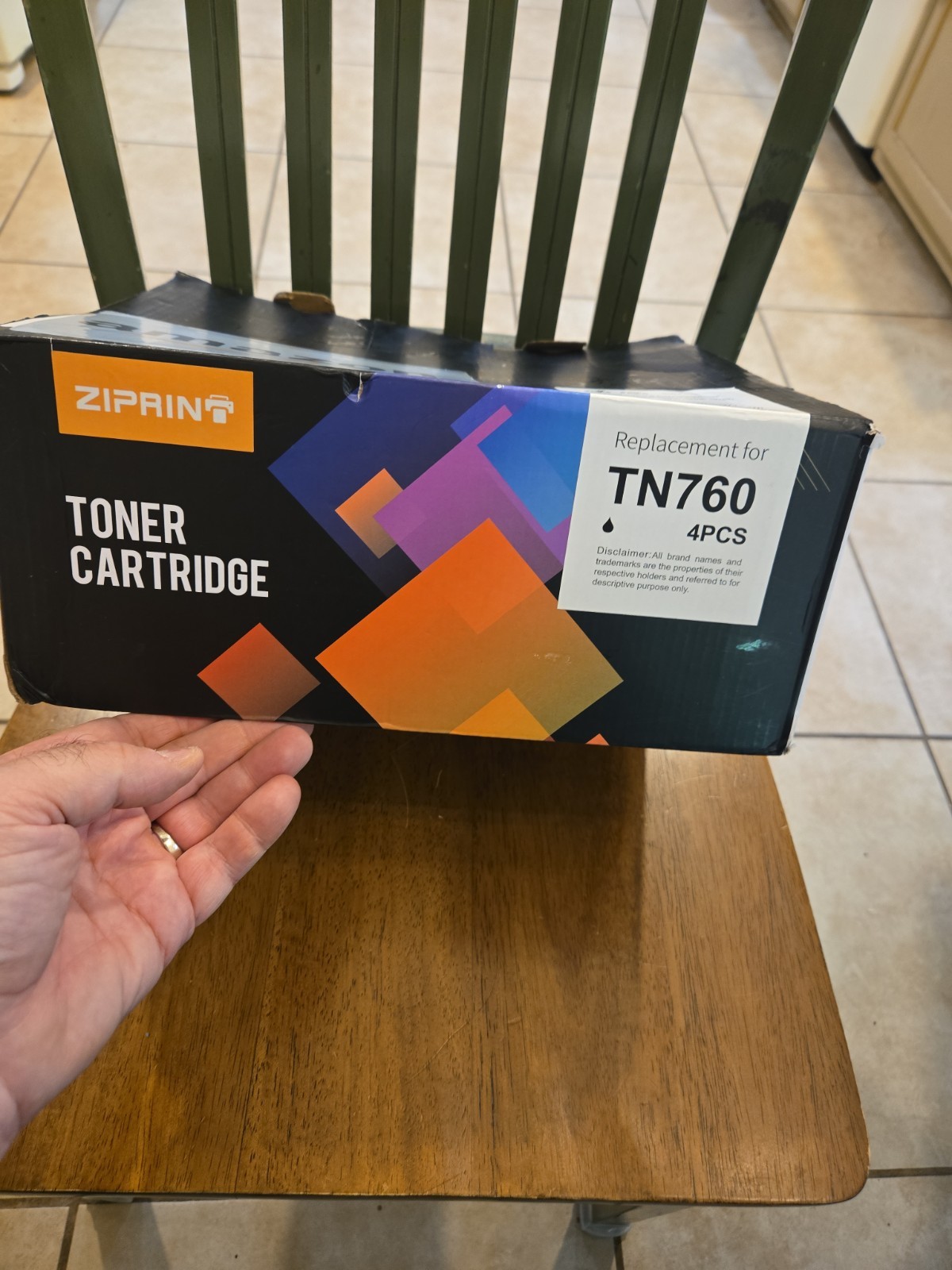 MyCartride Toner Replacement for TN760 4PCS
