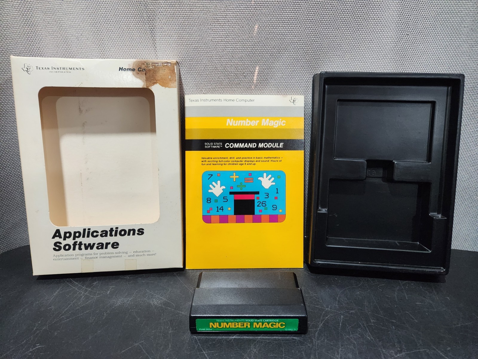 Computer Applications Software - NUMBER MAGIC - Texas Instruments TI-99/4a