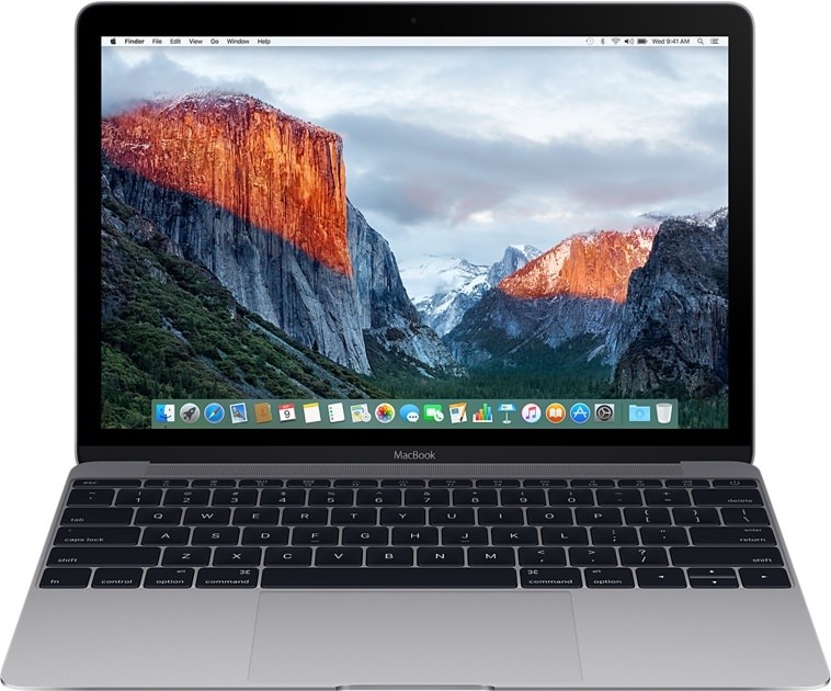 MacBook 12 Space Gray Early 2015 1.2 GHz Intel Core M 8GB 512GB SSD