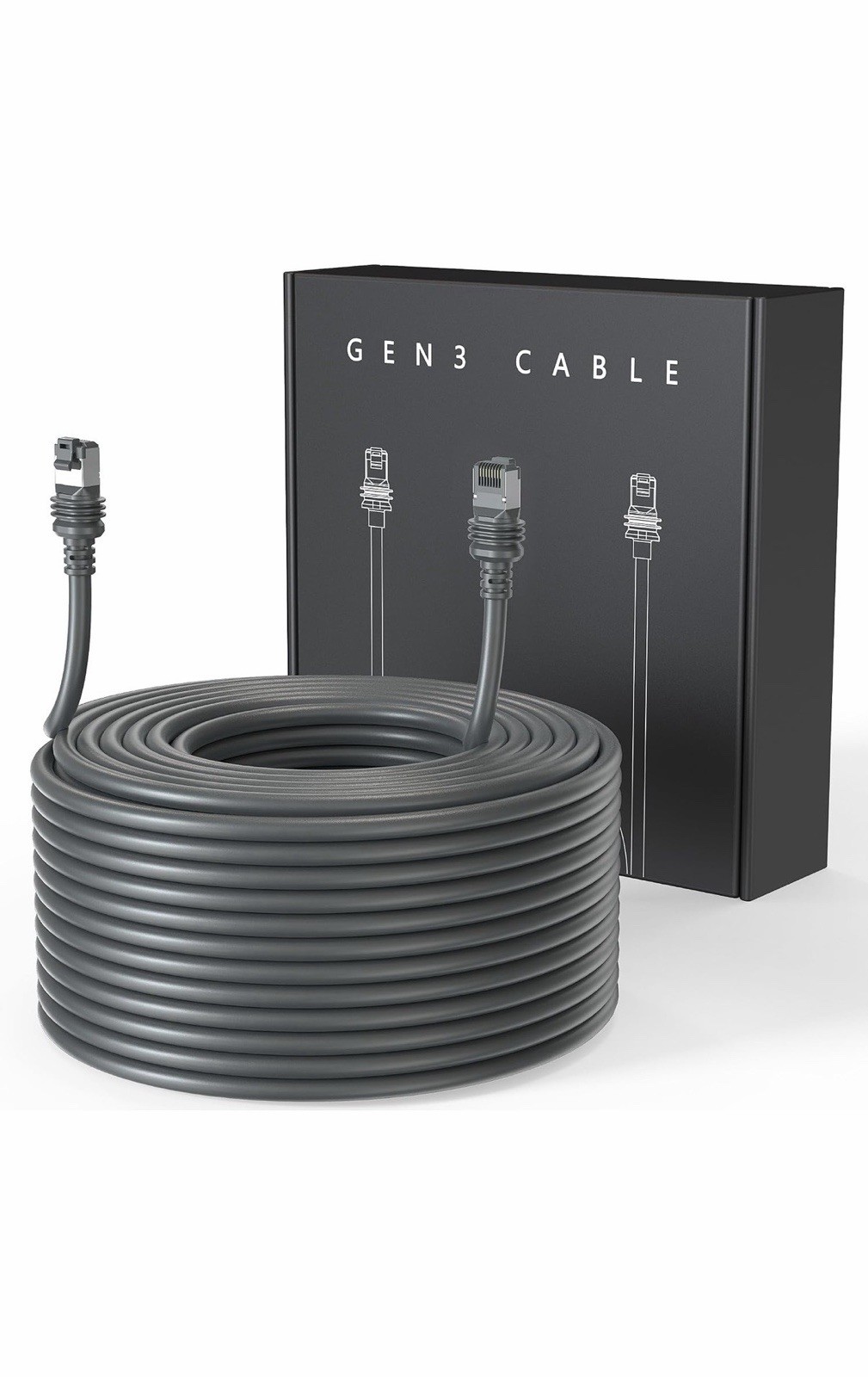 Starlink Gen 3 Cable 150ft/46m Waterproof Replacement Cable