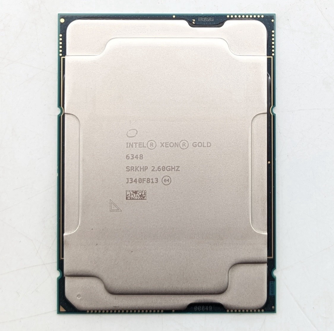 Intel Xeon Gold 6348 CPU 2.6GHz 28-Core LGA4189 SRKHP Server Processor - Tested