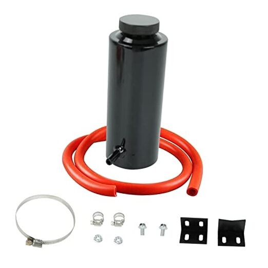 Universal 800ml Car Radiator Coolant Overflow Oil Catch Tank Cooling Black