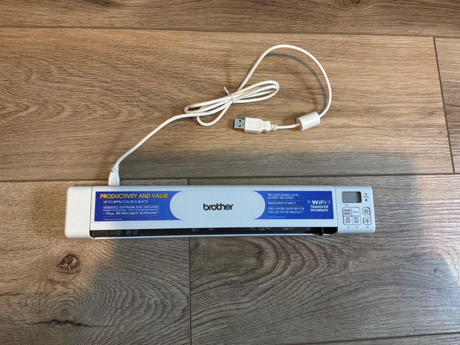 Brother Portable Sheet Scanner DS-820W