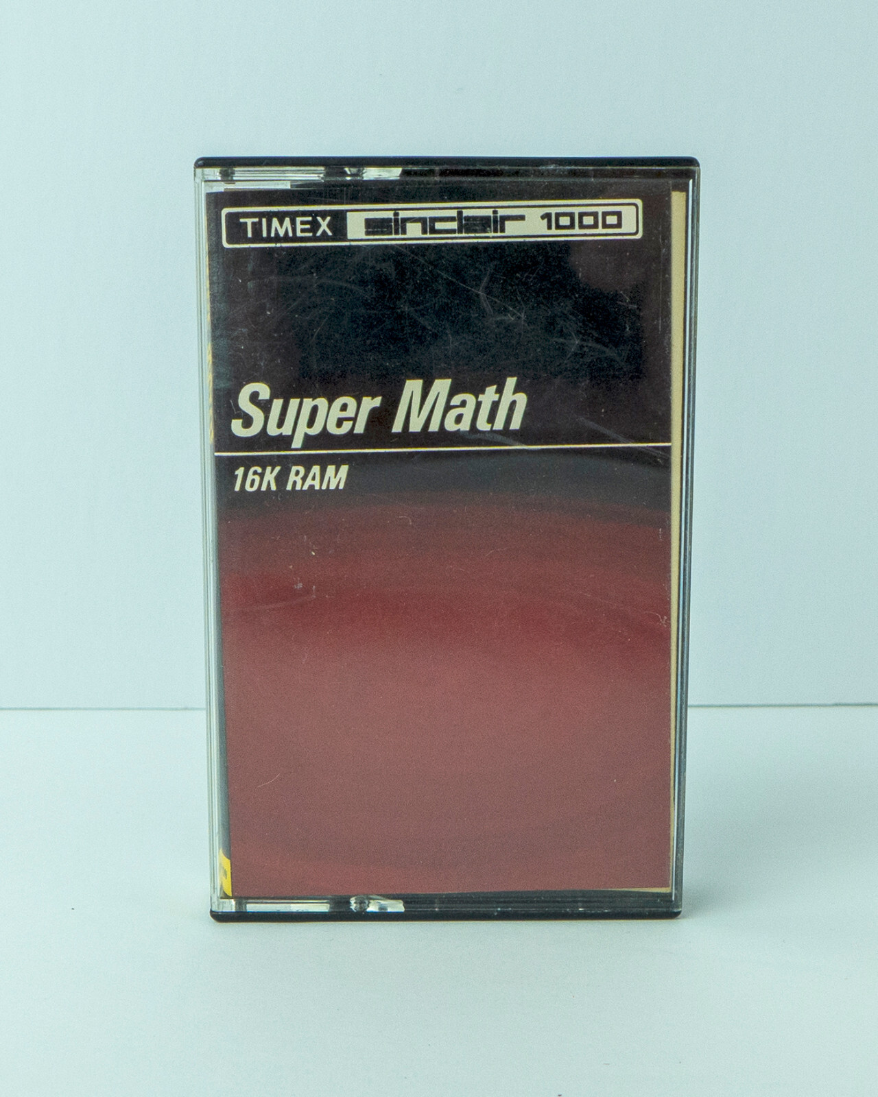 Timex Super Math Sinclair 1000  Software Cassette Tape  16K RAM with Manual