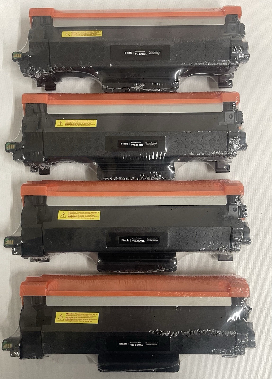 myCartridge TN830XL TN830 TN830 XL Toner Cartridge 4 Pack For Brother/Black .R10