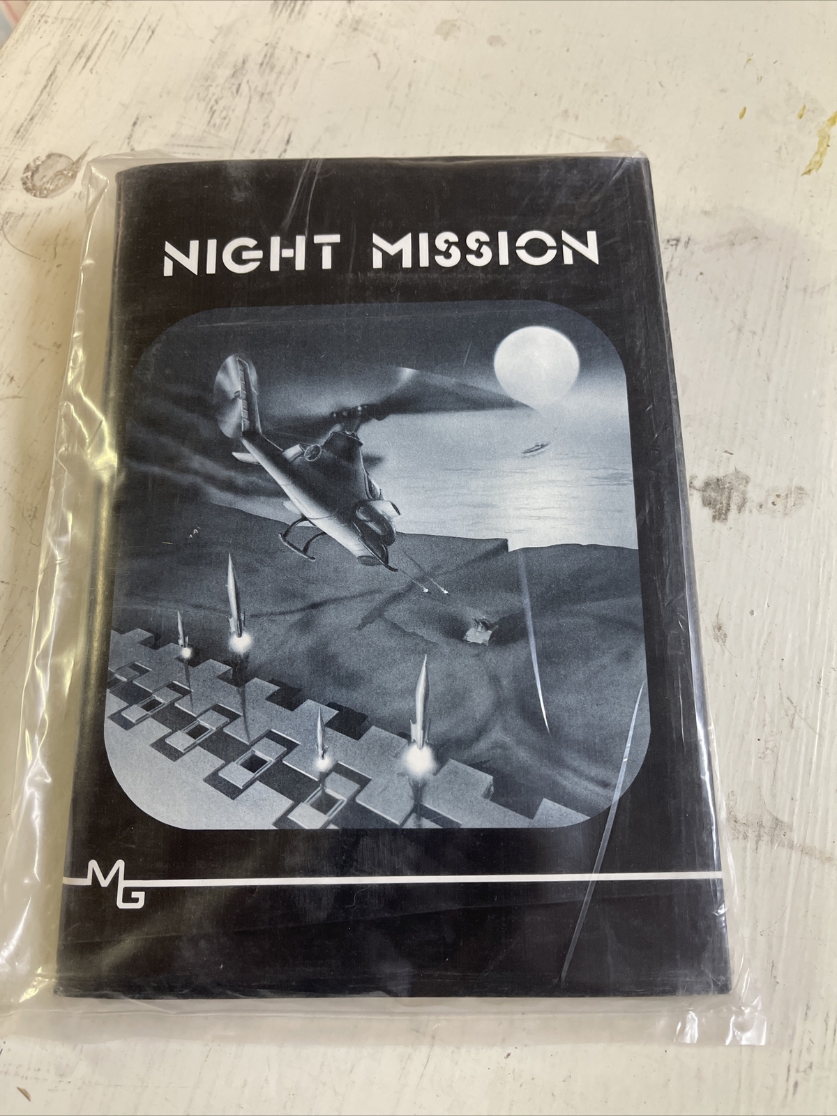 NOS TEXAS INSTRUMENTS TI-99/4A Night Mission MILLERS GRAPHICS TAPE 1985 RARE