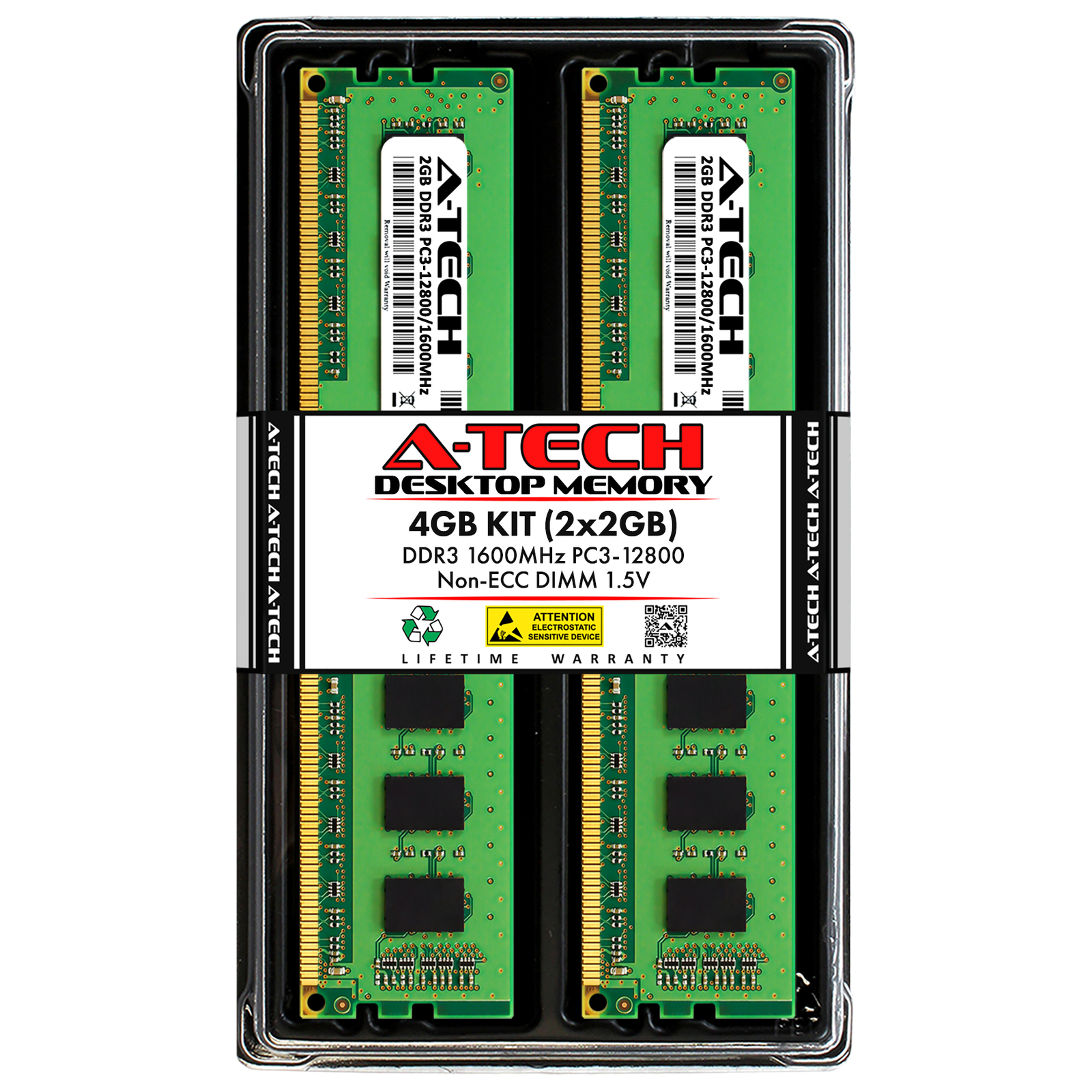 4GB 2x2GB PC3-12800U ASRock B75M H61DEL A55 Pro A75iCafe B75M-GL R2.0 Memory RAM