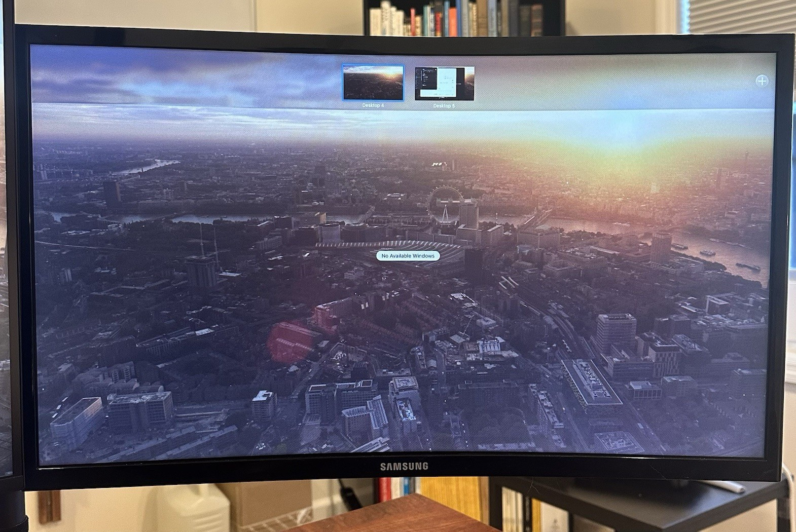 Samsung 24" Curved LED LCD Monitor C24F390FH 1920x1080 HDMI VGA Black