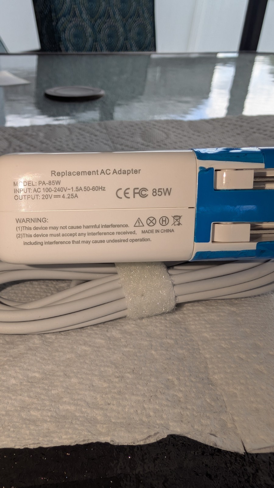 PA-85W Replacement AC Adapter 20V 4.25A 85W 