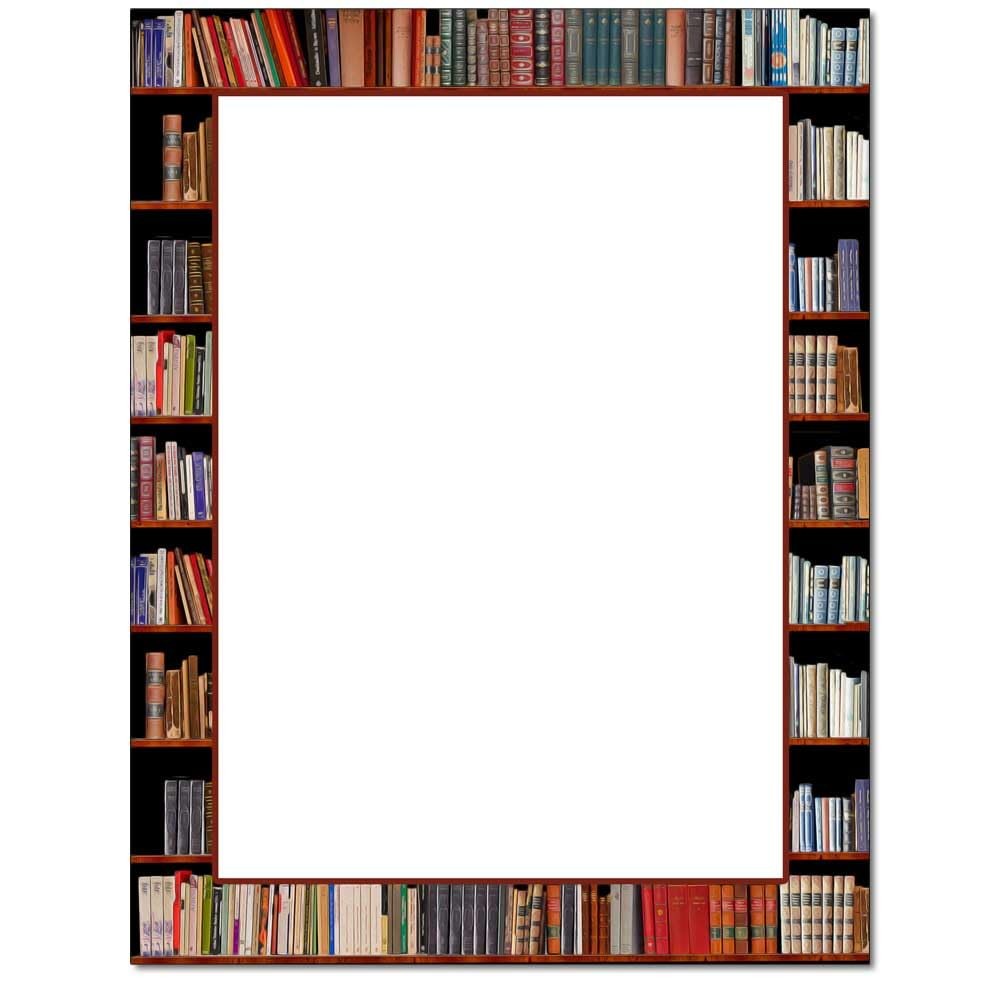 100 PCS Library Books Letterhead Laser Inkjet Printer Paper Craft Decor