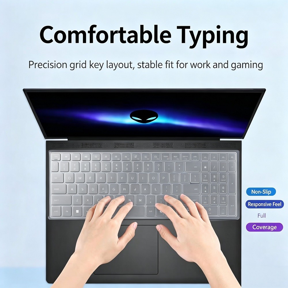 TPU Keyboard Protector For Alienware 15 Gaming Laptop 2026 DA15265