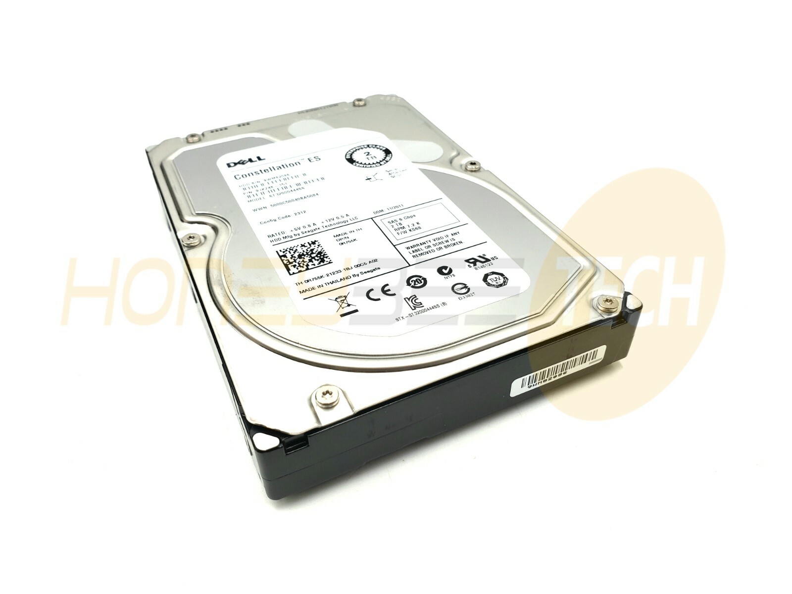 GENUINE DELL 2TB SAS HARD DRIVE 7.2K 3.5" 6Gb/S NL ST32000444SS R755K TESTED