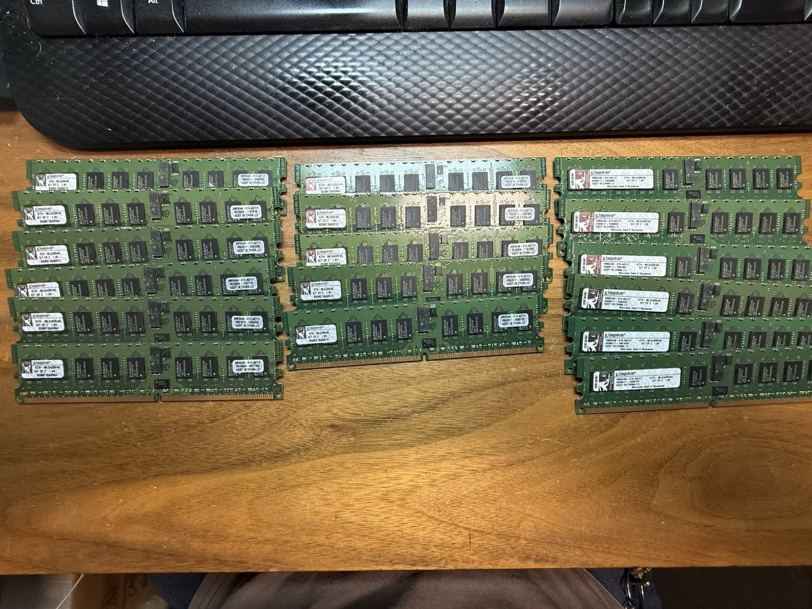 25pc LOT Kingston PC2-3200 DDR2 SDRAM Memory KTH-MLG4SR/4G DELL NANYA HYNIX 4GB