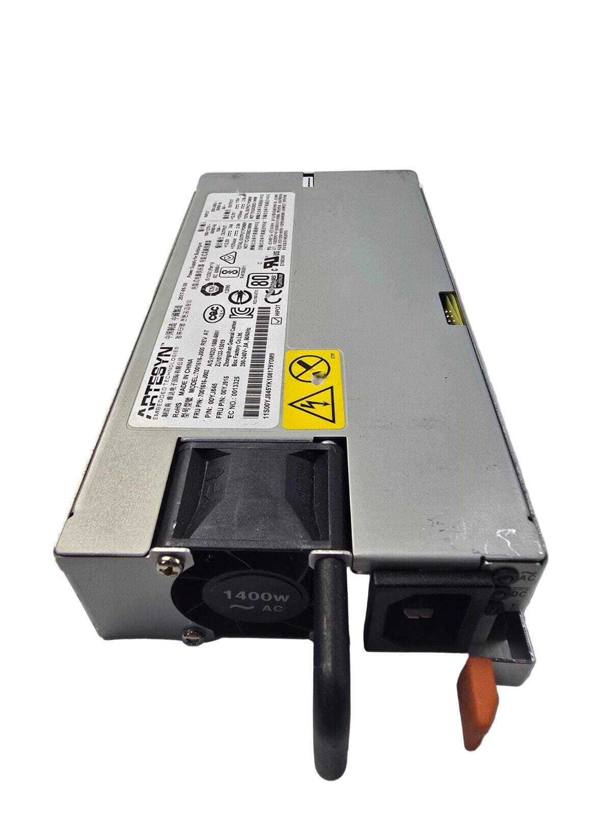 IBM-Artesyn 7001616-J000 PSU 1400W 80 PLUS PLATINUM 200-240V 8A (NEW)