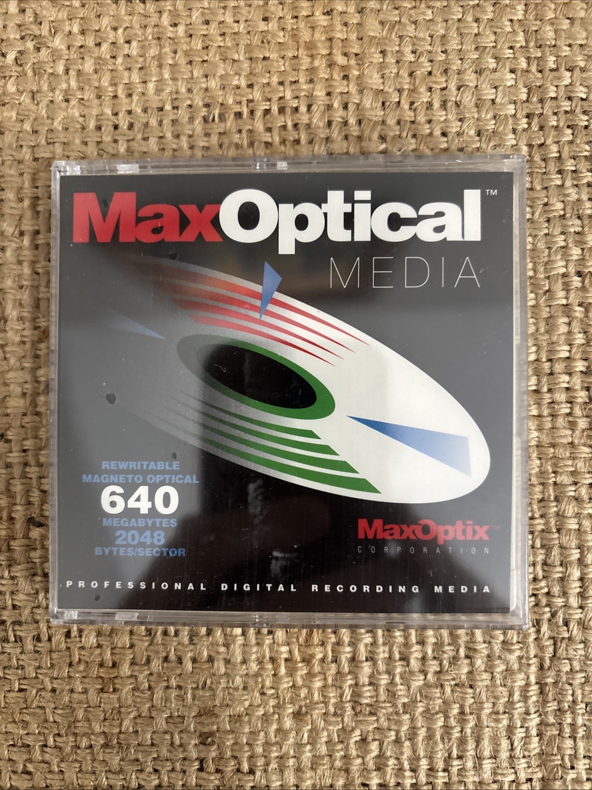 Brand New Plastic Sealed MAX OPTICAL MEDIA   MOD 640 Megabytes