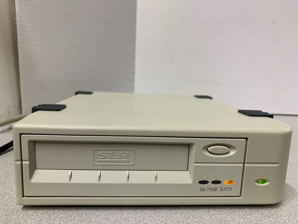 **Vintage Tandberg SLR75 Data Cartridge Tape Drive