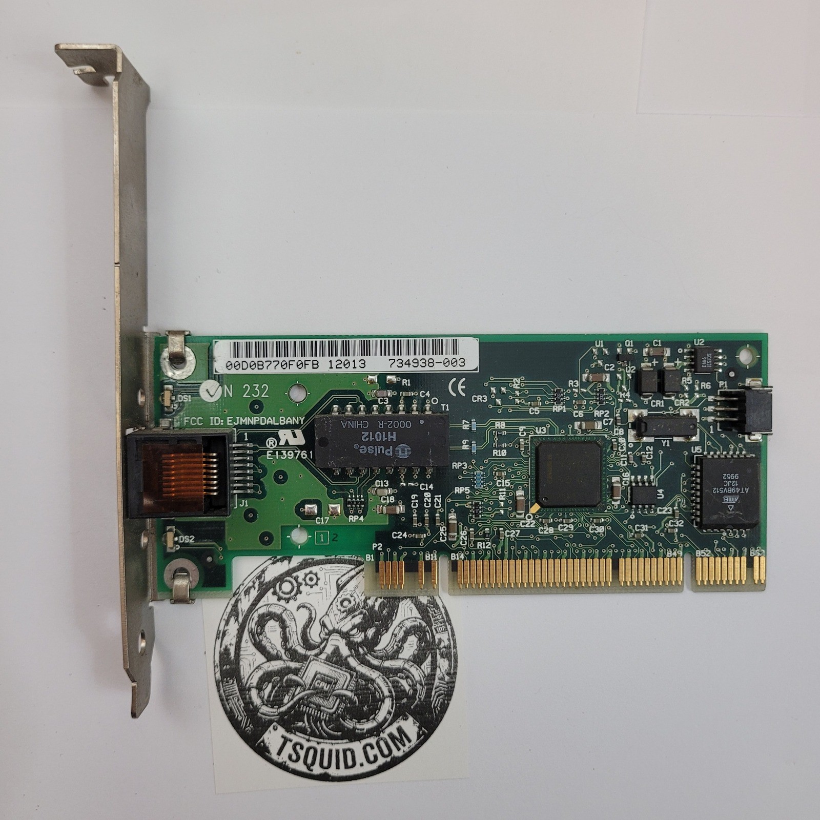Compaq 116188-001 PCI Ethernet Network Interface Card 10/100 RJ-45 108897-001