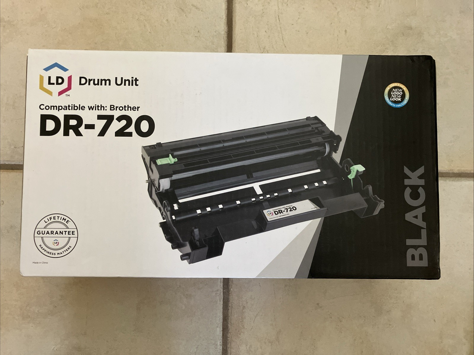 LD Compatible DR720 Drum Unit for Specific Brother Laser Printers. NEW & SEALED.