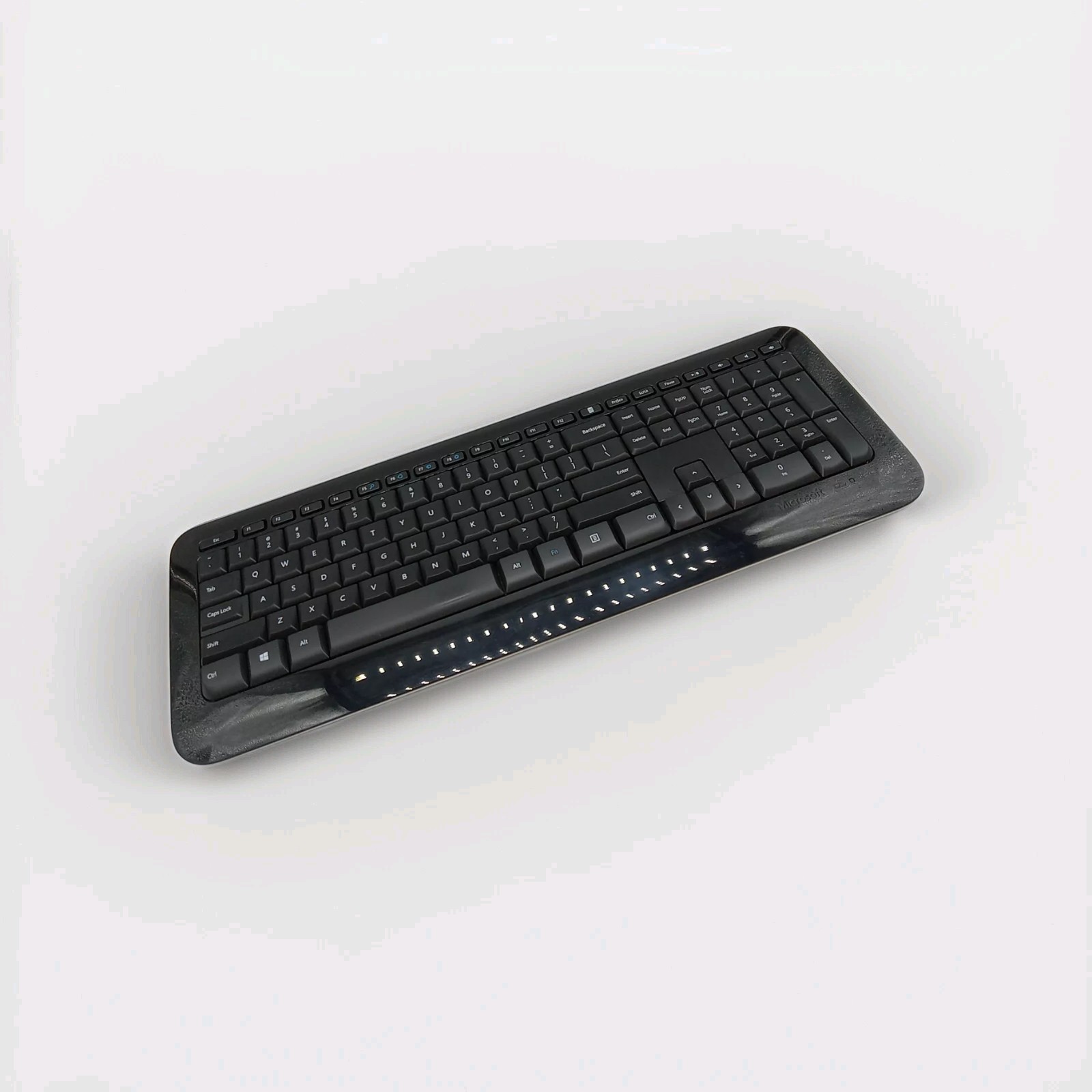 Vintage Microsoft Wireless 850 Keyboard USED NO DONGLE OR MOUSE A1