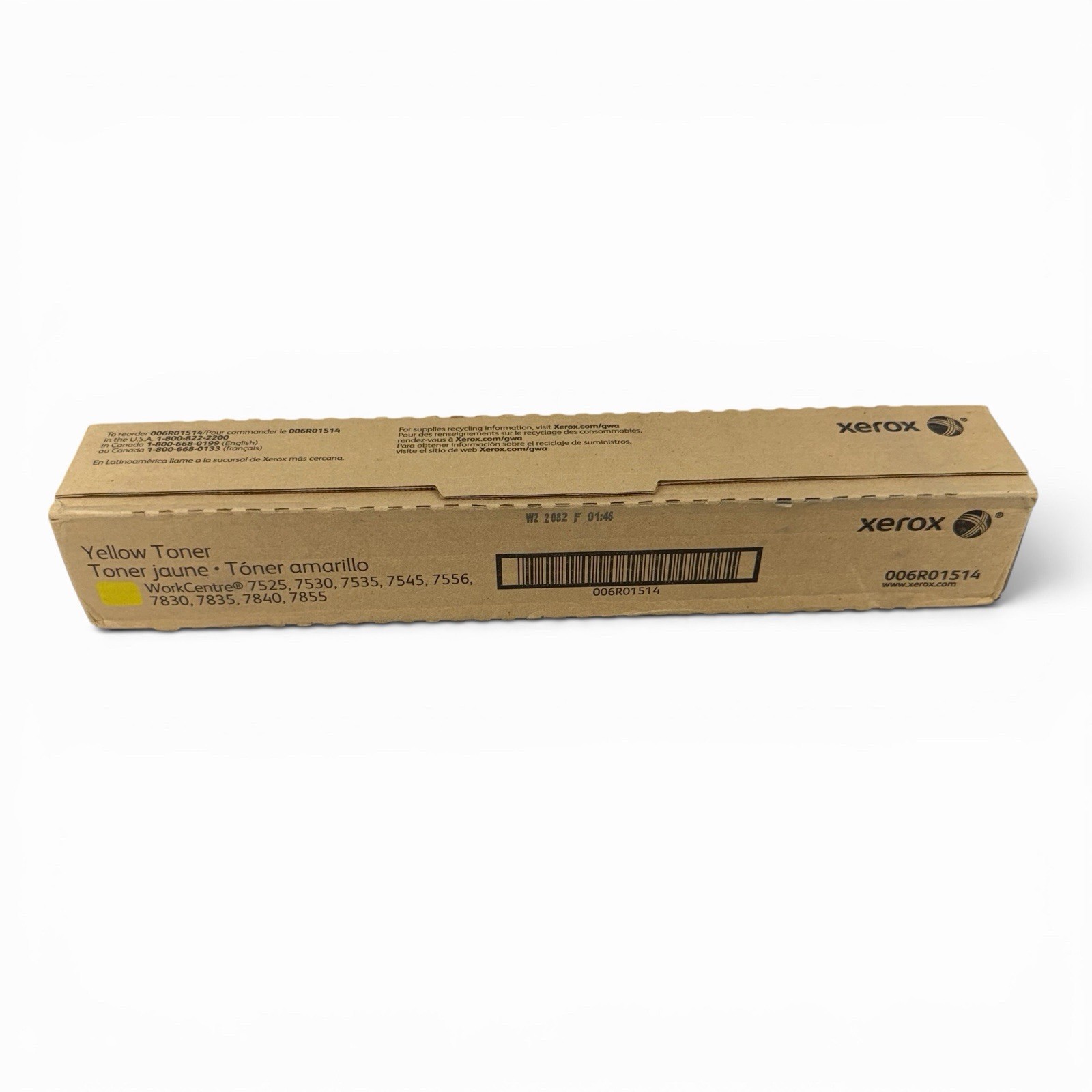 Genuine Xerox Yellow Toner Cartridge (Y) OEM Factory Sealed