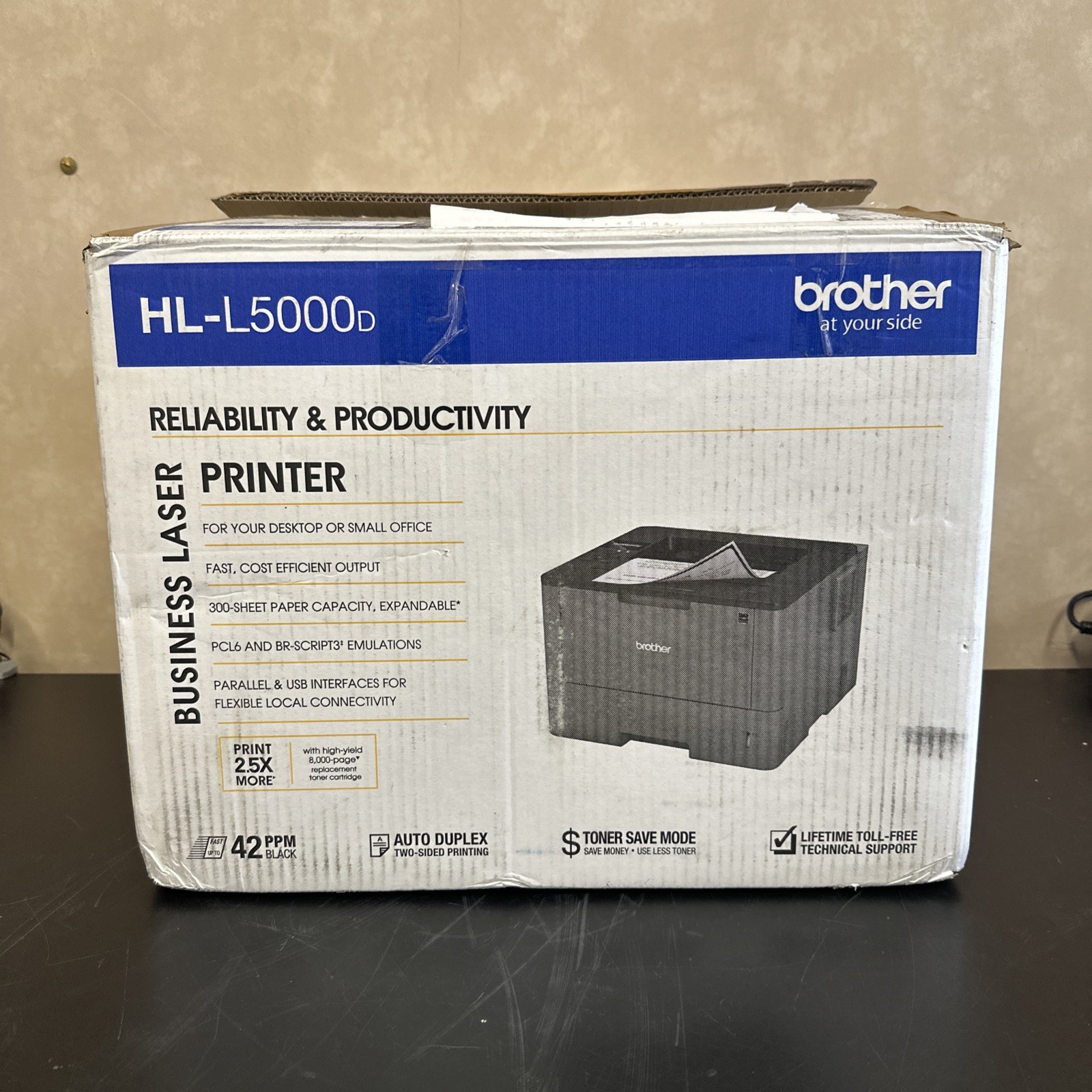 Brother HL‑L5000D — Business‑class Monochrome Laser Printer