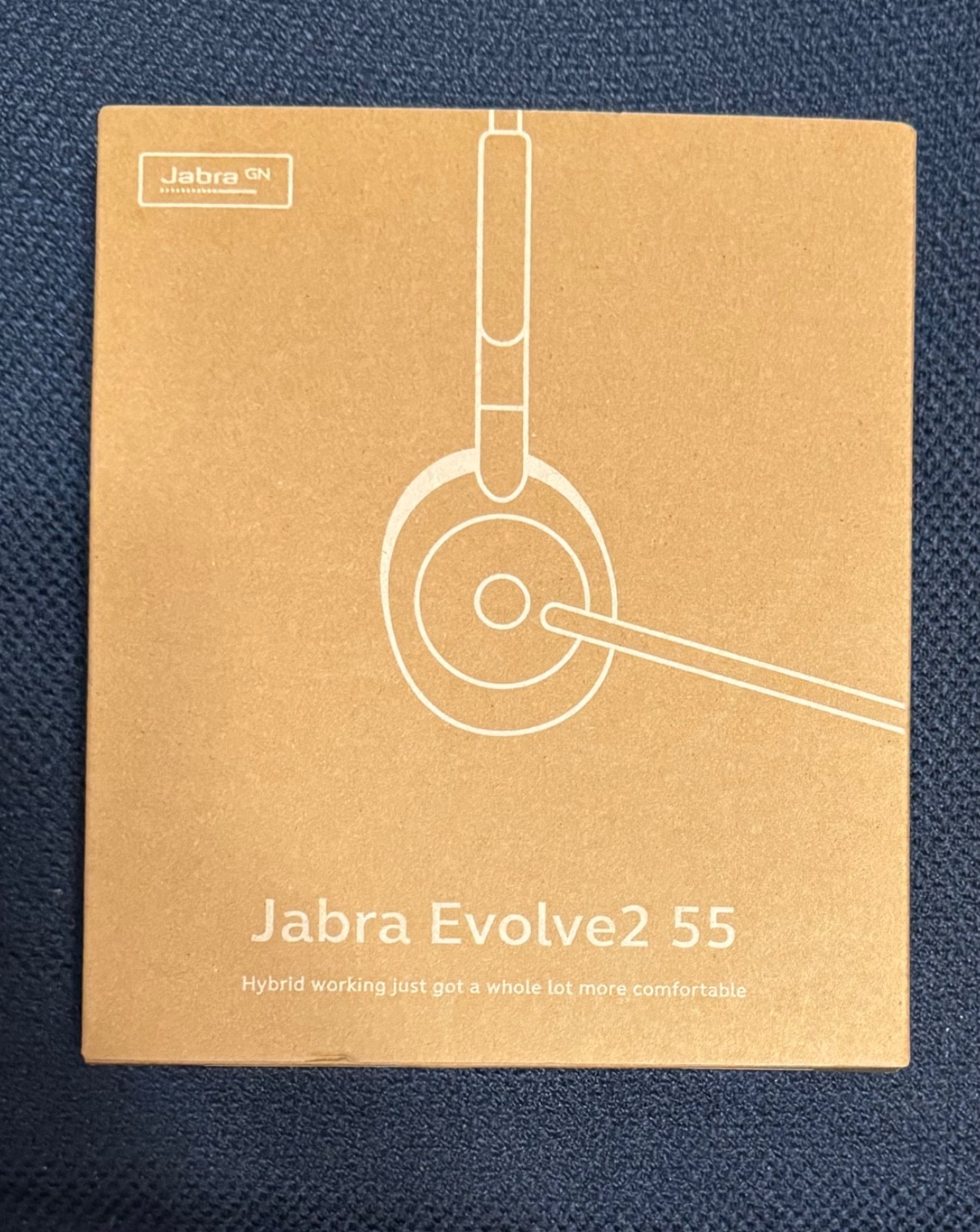 NEW Jabra Evolve2 55 Bluetooth Hybrid Headset 25599-999-999-01 HSC170W