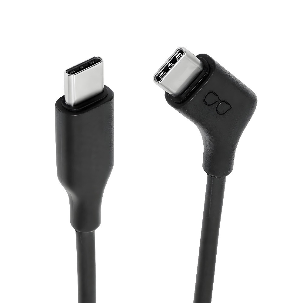 CY USB-C 10Gbps Type-C Video 4K VR AR Glasses Power 65W Angled 135 Degree Cable