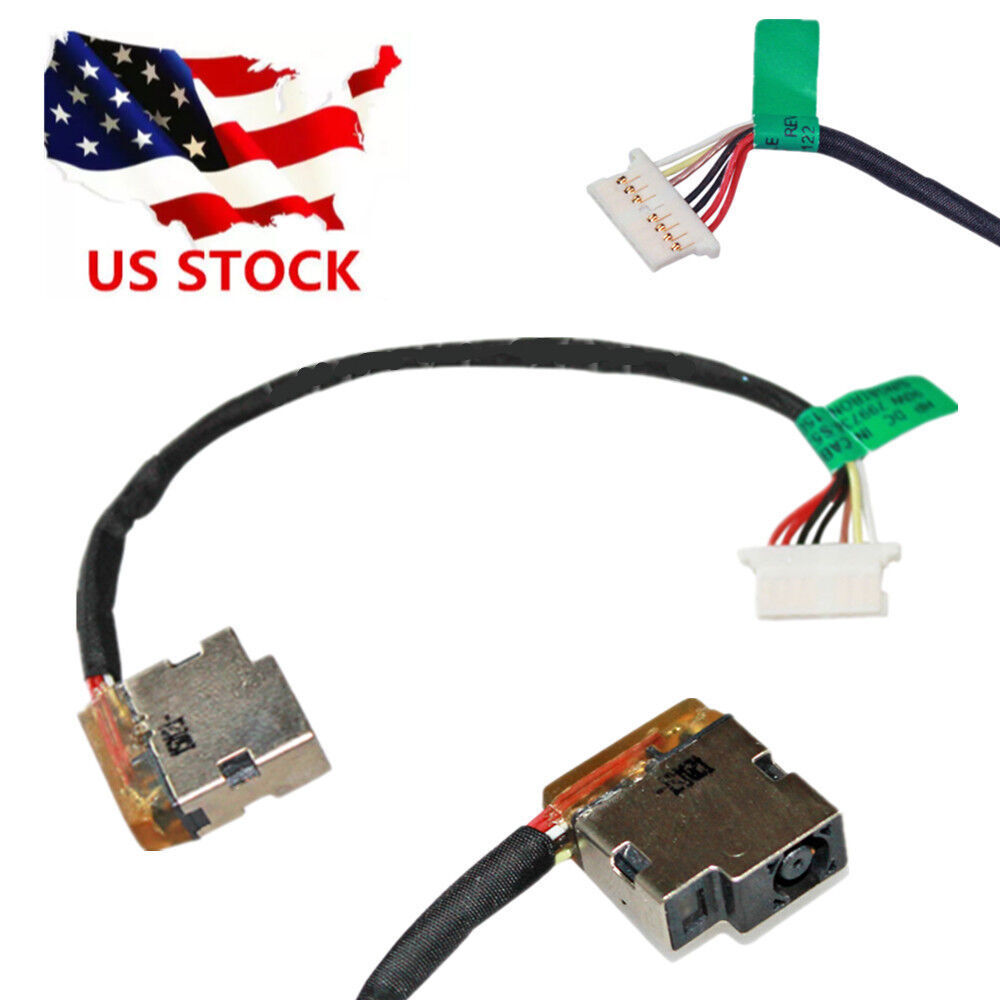 10X DC IN POWER JACK CHARGING PORT For HP 15-DA0034NR 15-DA0085CL 15-DA0010