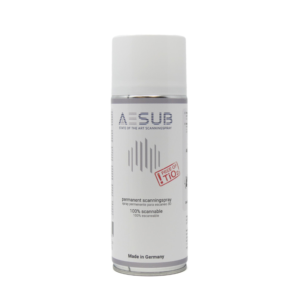 AESUB White - 13.5 fl. oz. (400 ml) Aerosol Can - 3D Scanning Spray
