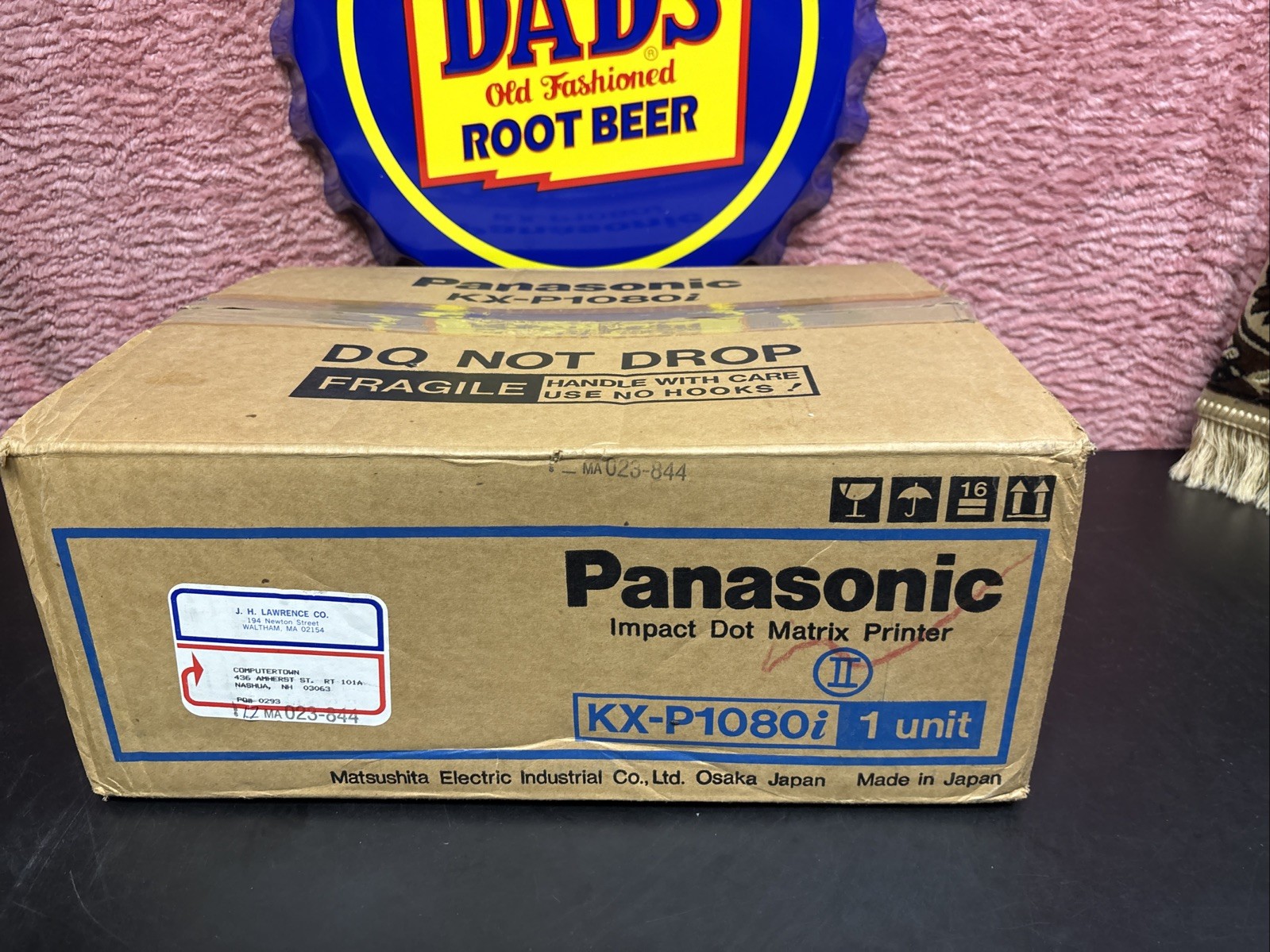 Panasonic KX-P1080i 9-Pin Impact Dot Matrix Printer w/Cable (TESTED & WORKING)