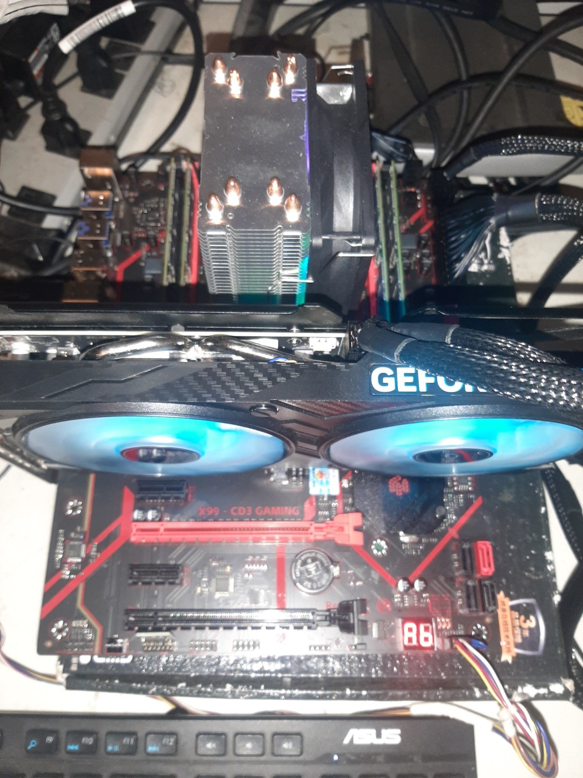 🔥 X99 MOTHERBOARD + XEON E5-2678 V3 + 64 GB RAM + RGB CPU COOLER  i/O SHIELD 🔥