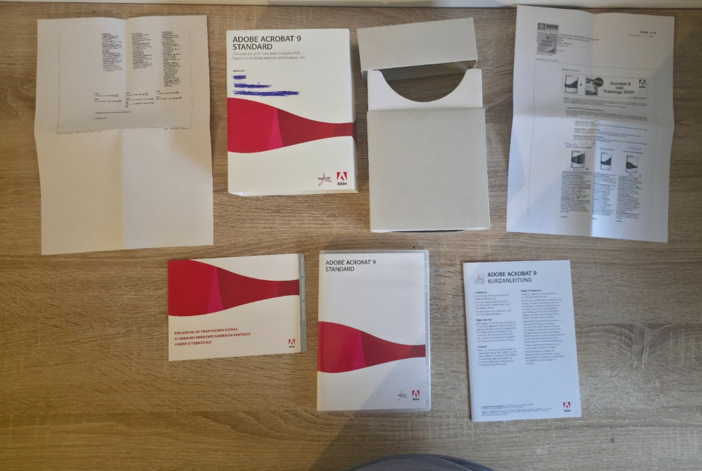 Adobe Acrobat 9 Standard Full Version German Windows Complete Package in Original Packaging