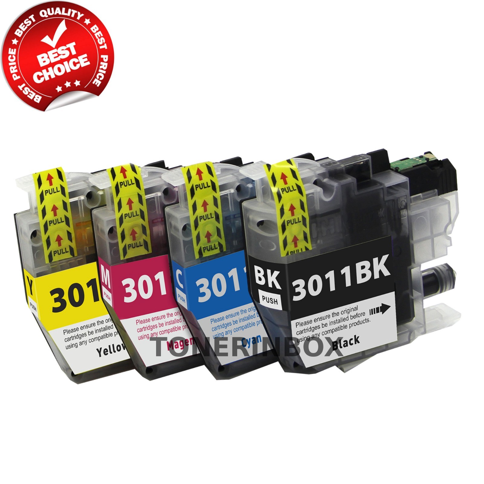 4pk For LC3011 Ink Cartridge MFC-J491dw MFC-J690dw MFC-J895dw MFC-J497dw