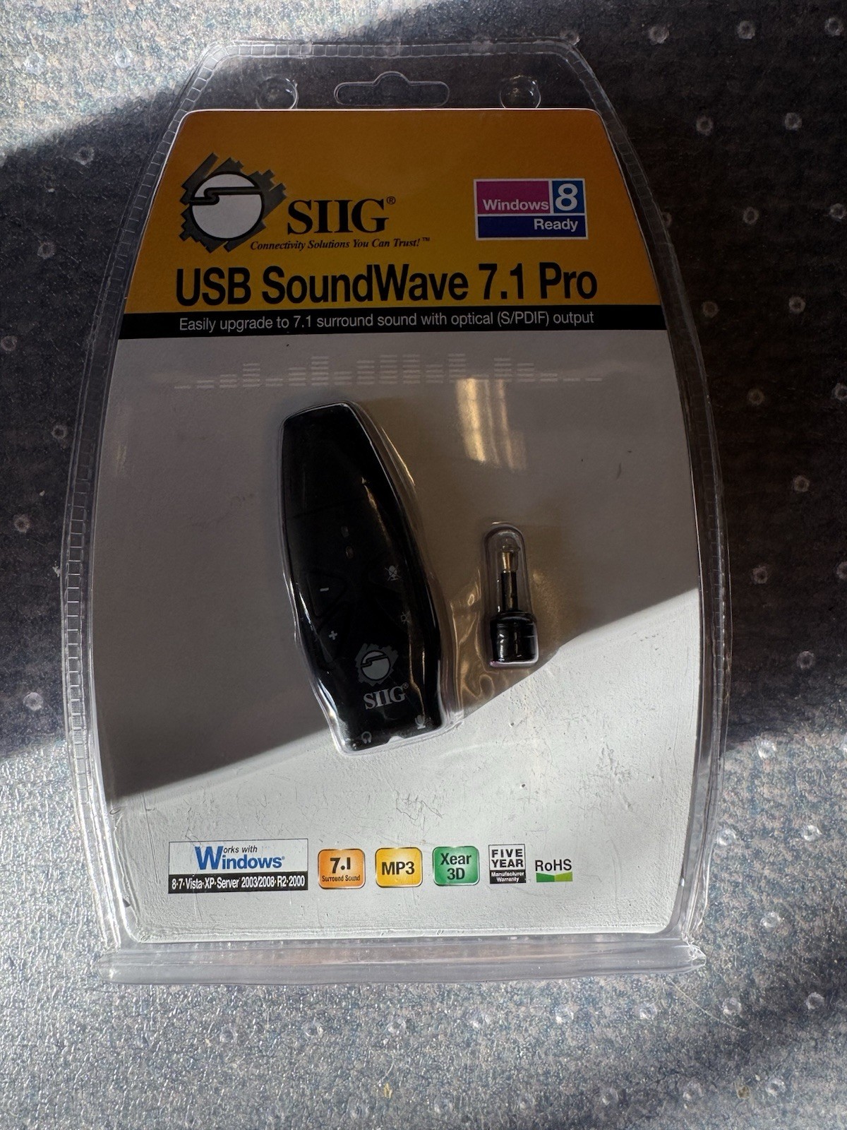 Lot of 9-SIIG ALP1530X USB SoundWave 7.1 Pro 