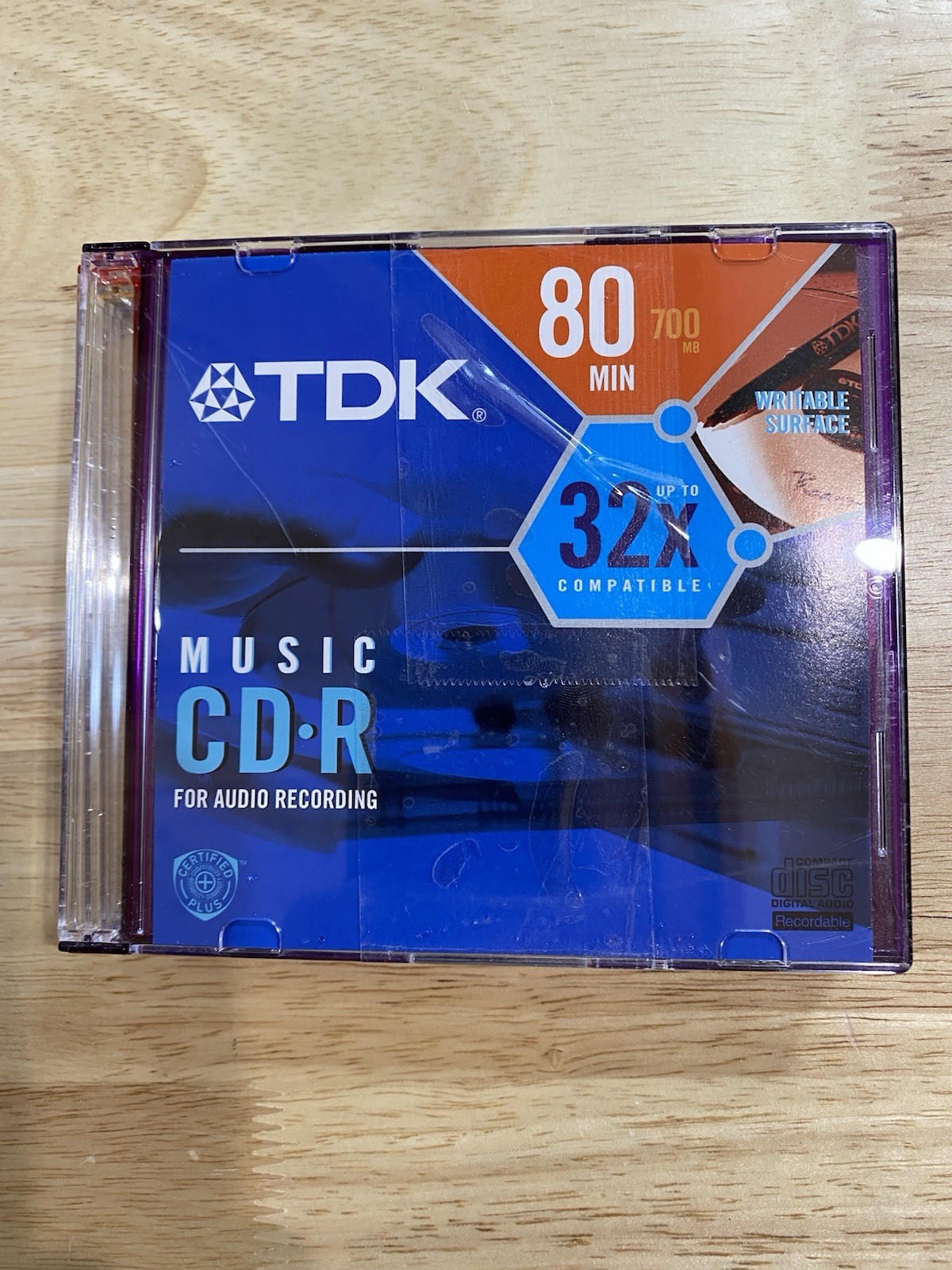 “Lot of X TDK Music CD-R 80 Min 700MB 32x Sealed Audio Recording Discs”