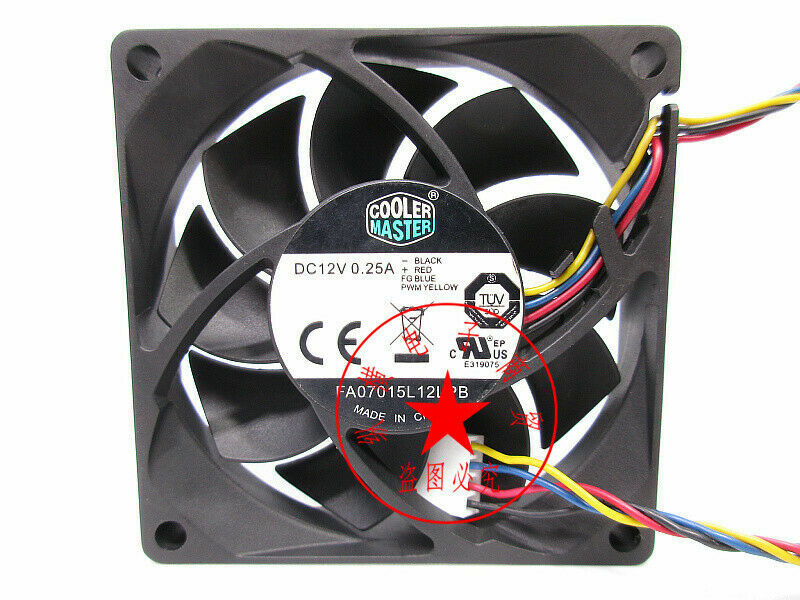 COOLER MASTER FA07015L12LPB 7015 12V 0.25A 7CM ultra-quiet CPU cooling fan