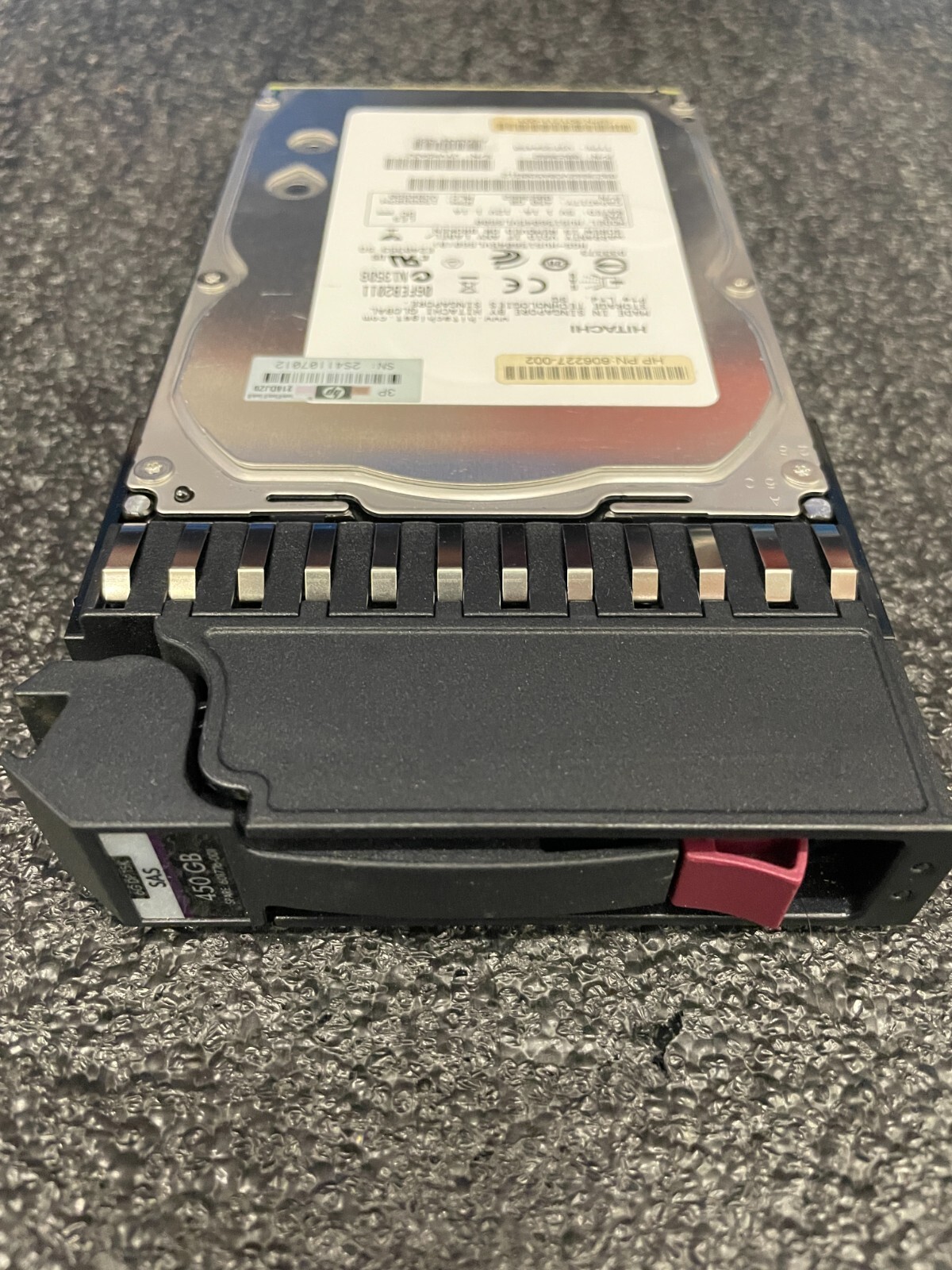 HP 601776-001 450GB 15K LFF SAS 3.5'' DUAL PORT ENTERPRISE HARD DRIVE W/TRAY