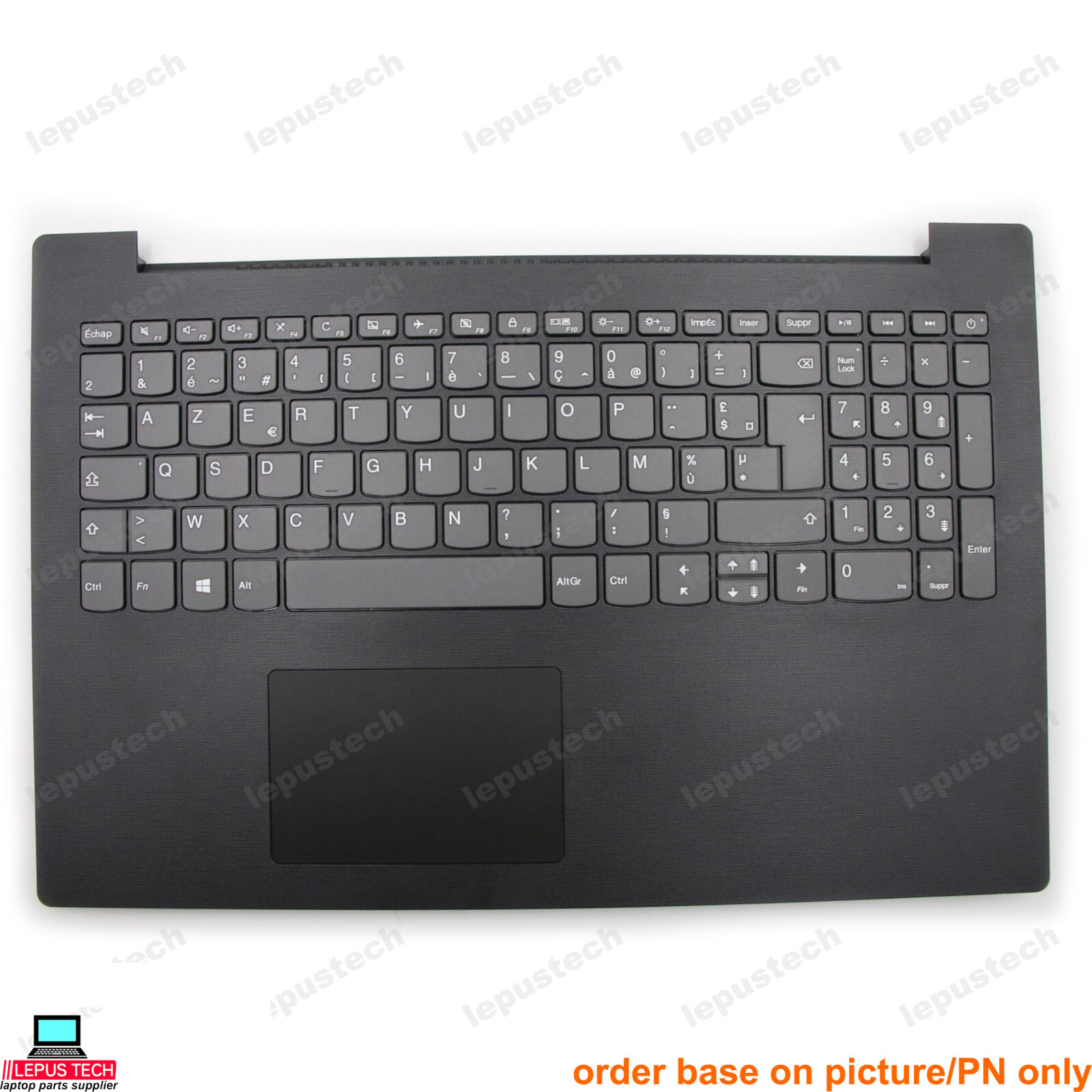 Lenovo V145-15 V145-15AST touchpad gray US keyboard palmrest