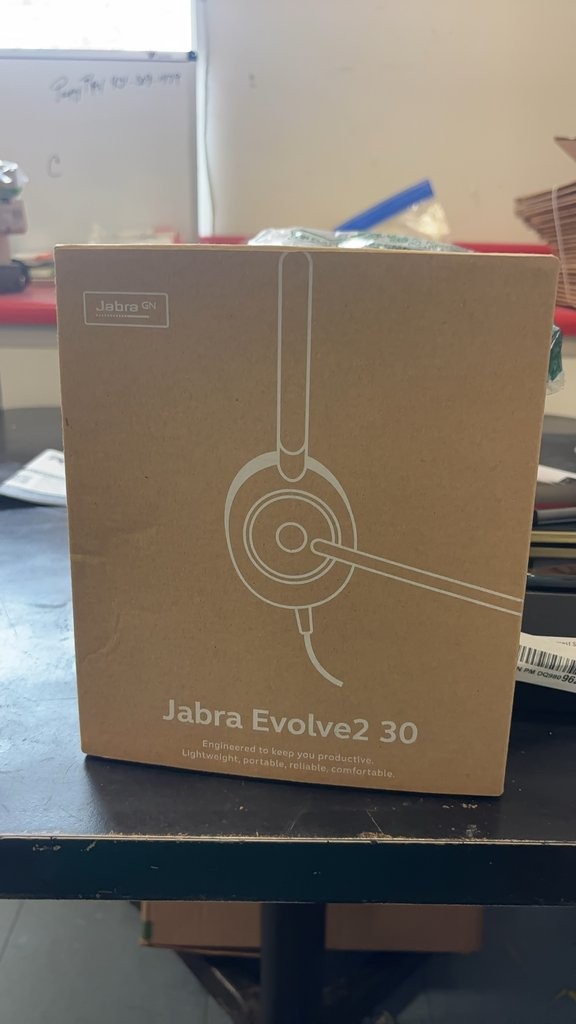 Jabra Evolve2 30 Wired Headset