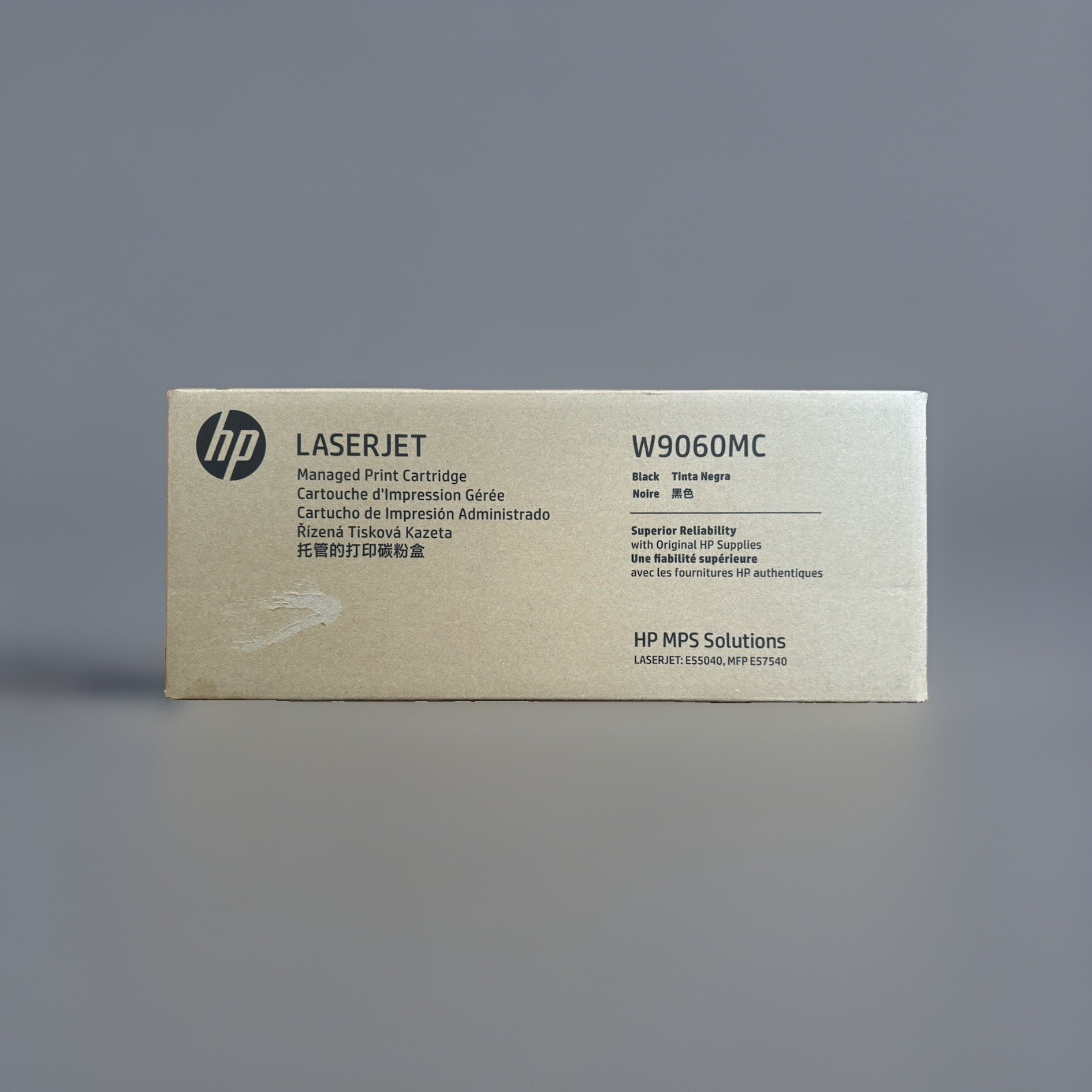 HP W9060MC Sealed Black Toner Cartridge New