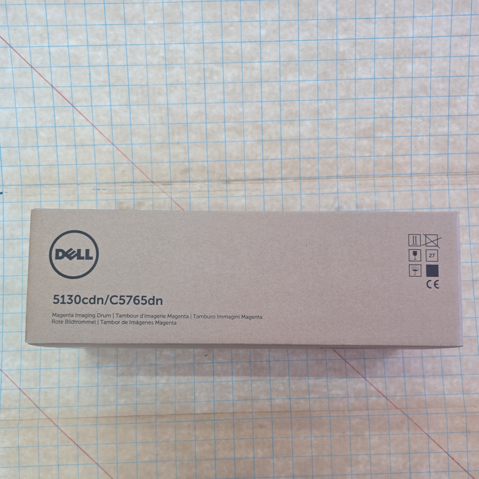 Genuine Dell CT350802 Magenta Imaging Drum T229N for 5130cdn C5765dn NEW