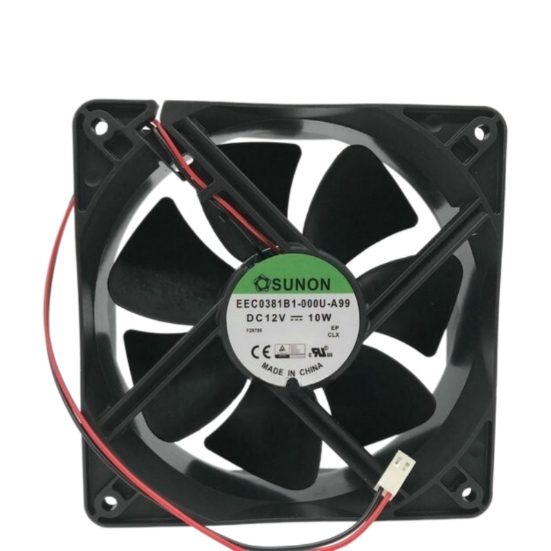 1pc SUNON 12038 EEC0381B1-000U-A99 12V 10W 12cm Cooling Fan 2pin 