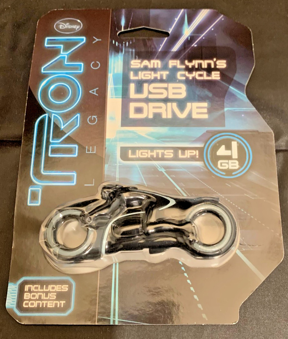 New usb Tron Legacy Sam Flynn 4GB Lighcycle Special Collector's edition 4gb ares