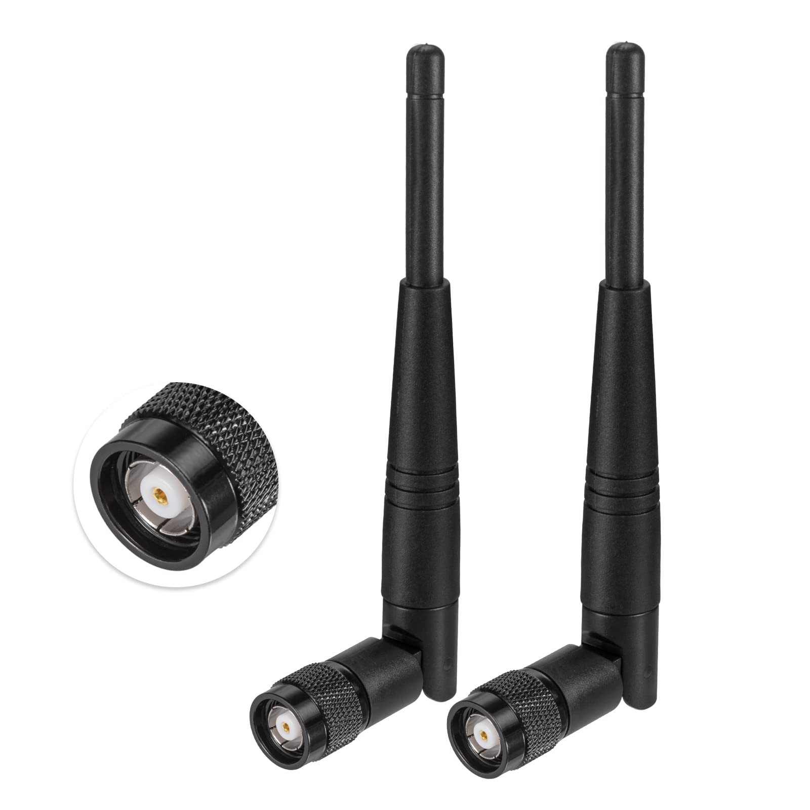 5dBi 2.4GHz WiFi Antenna RP-TNC Male Antennas (2-Pack) Compatible with Trimbl...