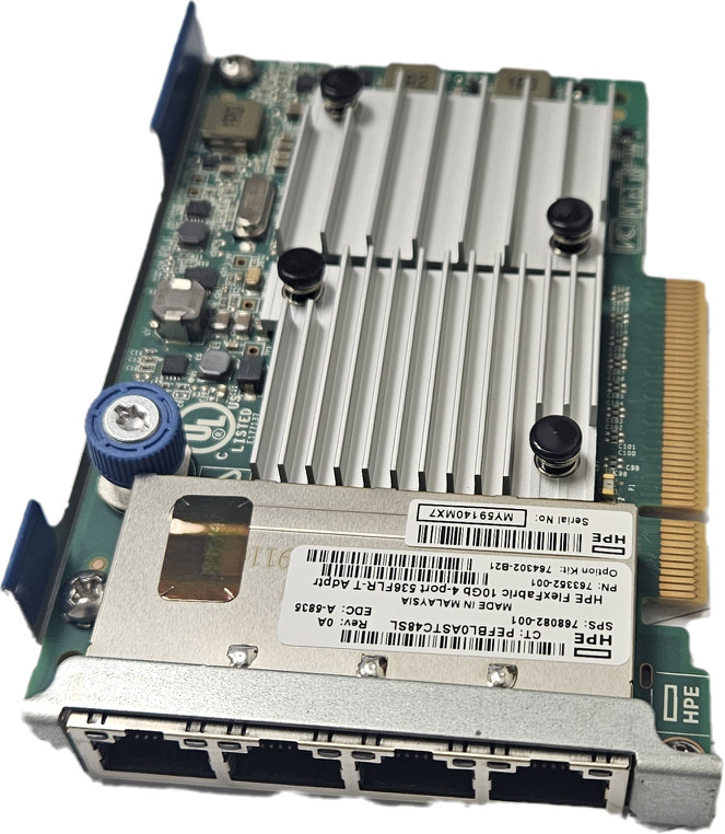 HPE FlexFabric 10Gb 4-port daughter card 536FLR-T 768082-001 764302-B21