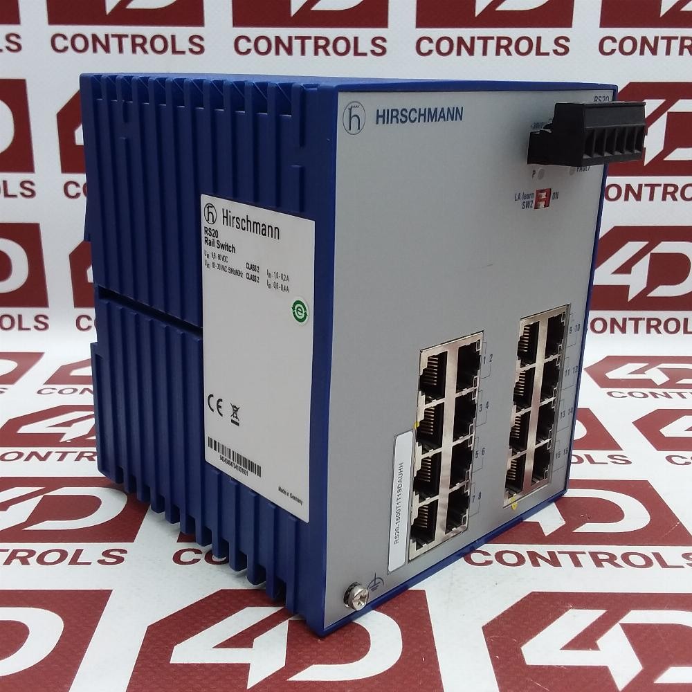RS20-1600T1T1SDAUHH | Hirschmann | Industrial Ethernet, 24V, 16 Port, Used