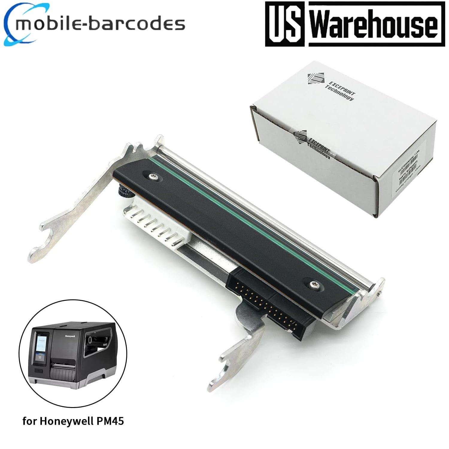 Printhead for Honeywell PM45 PM45C 203dpi Thermal Label Printer PN: 50180236-001