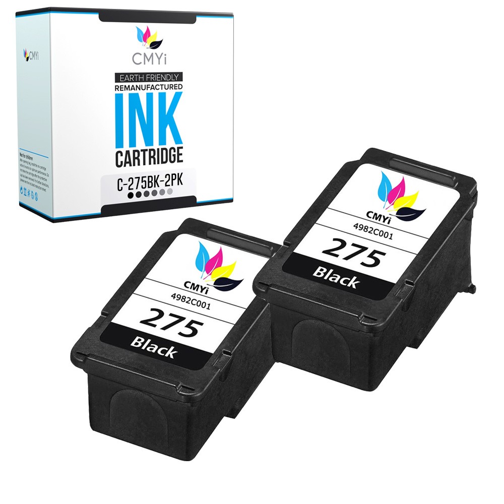 CMYi 2X 275 Ink Cartridge Compatible for Canon PIXMA TS3520 TS3522 TS3720 TS3722