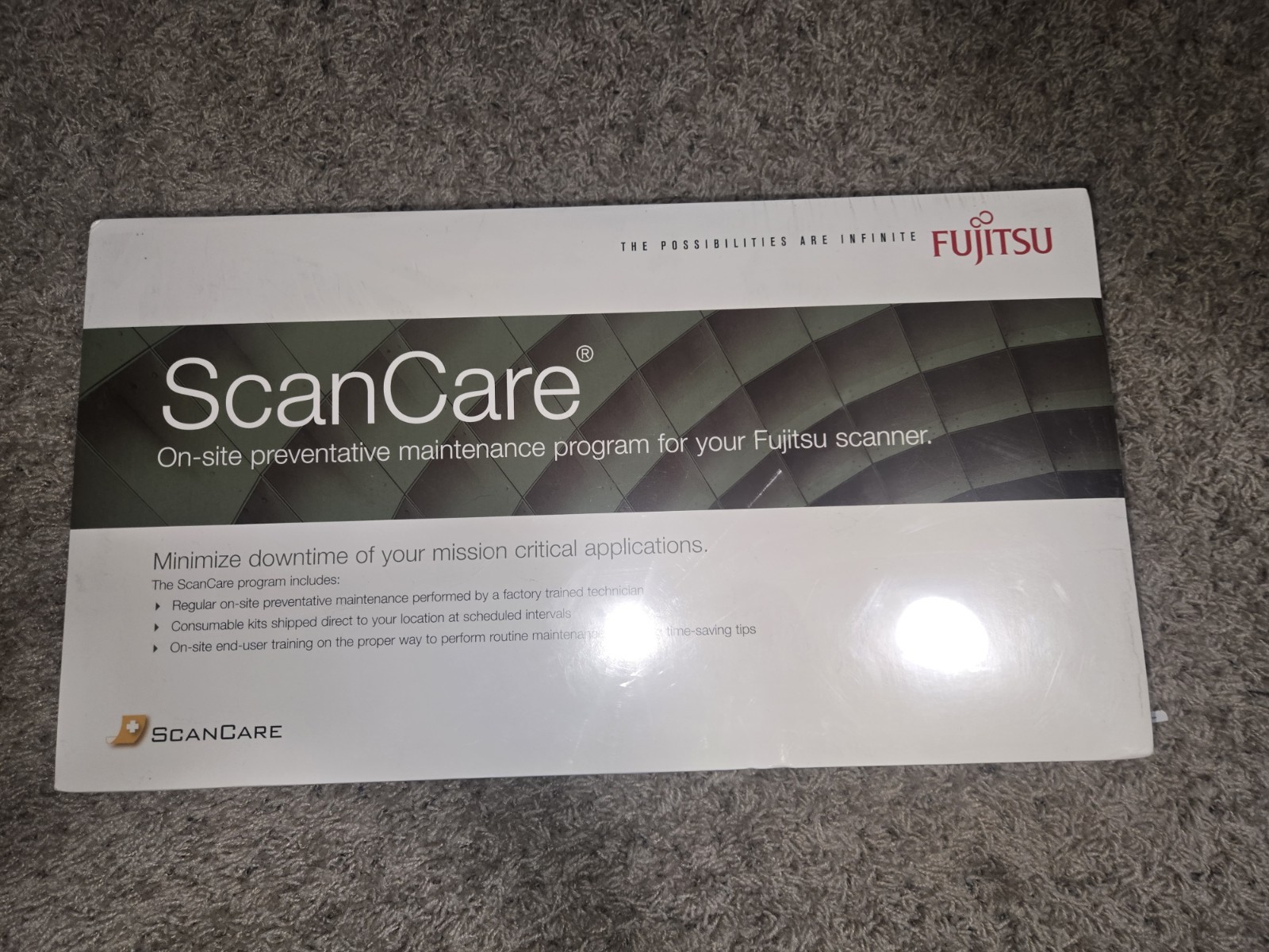 Brand New Fujitsu ScanCare Kit Series (CG01000-508001) for fi-5650c/fi-5750c 