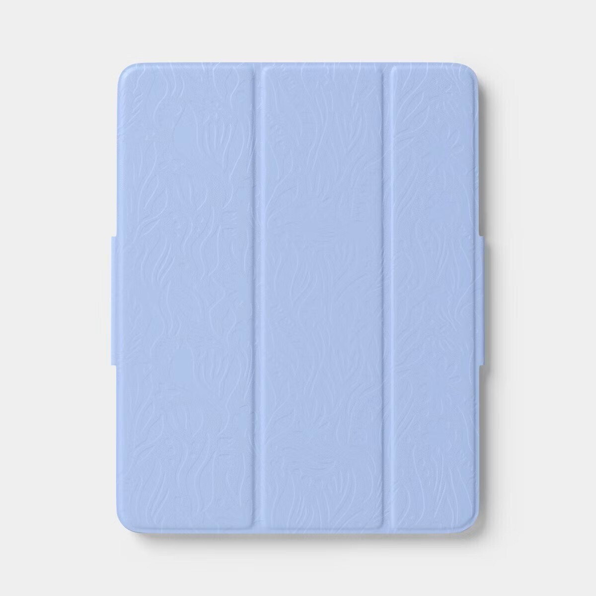 Apple iPad Air 13" 2024 1st Gen Folding Folio Case - Heyday - Peri-Blue Debossed